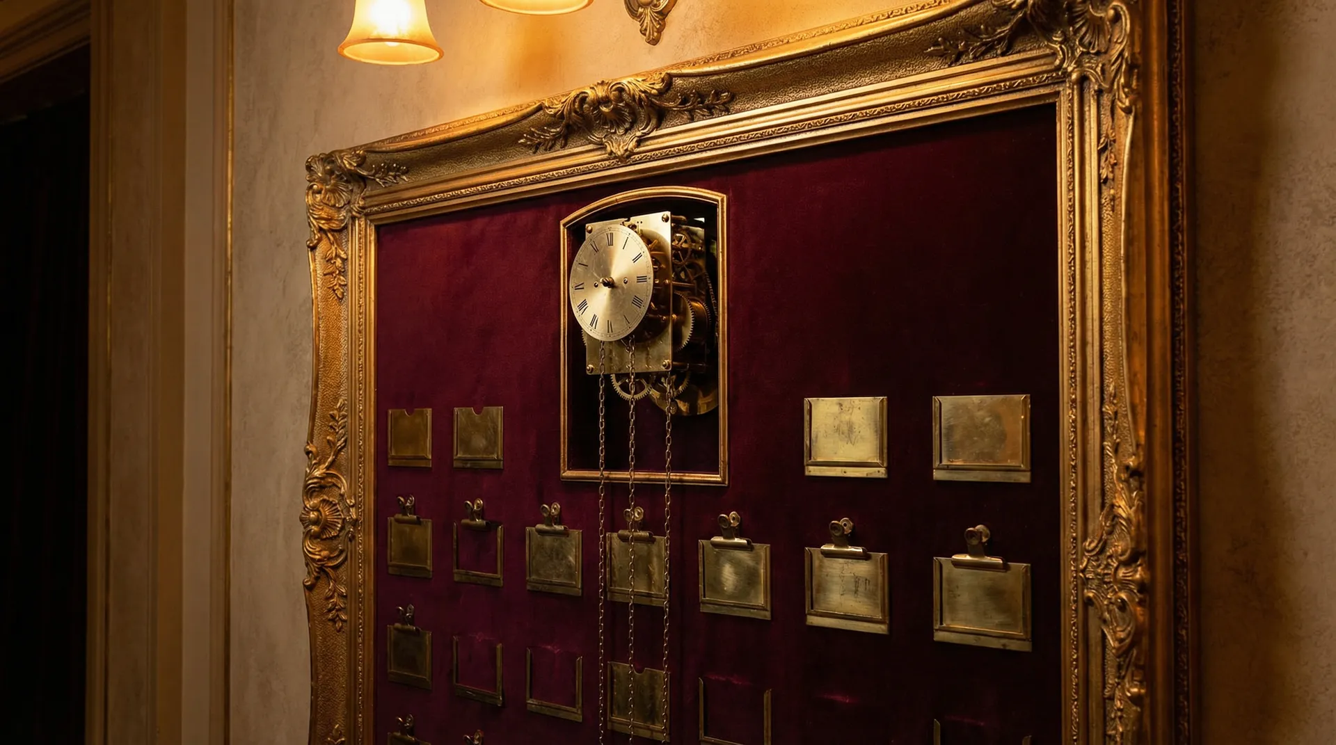 剧目单 - 古典时钟与节目单